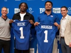 Os gigantes têm draft no estilo Harbaugh que dependem de jogadores grandes e físicos