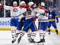 Os Canadiens sobreviveram aos Sabres na prorrogação no jogo 7