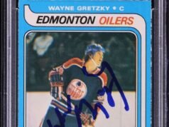 Cartão Gretzky assinado é vendido pelo valor recorde de US$ 540 mil