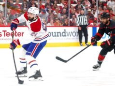 Canadiens atacam Canes cedo e avançam para vitória no G1