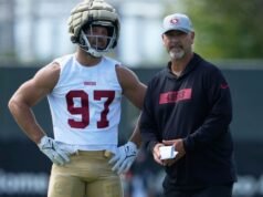 49ers Bosa está ‘muito adiantado’ na reabilitação, o acampamento oftalmológico retorna …