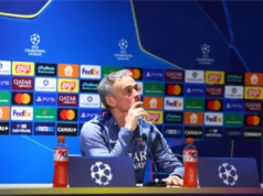 Enrique: Sentimos muita pressão antes da final da Liga dos Campeões contra o Arsenal.