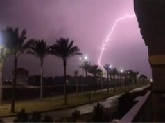 Sábado Clima: Chuva, trovoadas e ventos de poeira na região.