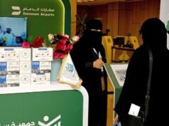 foto| Com mensagens e presentes… Dizendo adeus aos 300 peregrinos que passam pelo Aeroporto Al Ahsa antes de se mudarem para Al Mashar