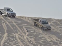 testemunha "matando" Acendendo a paixão dos foliões do Eid em Half Moon Beach em Dammam