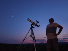 Não espere pela lua cheia: esta é a melhor época para ver a lua através de um telescópio