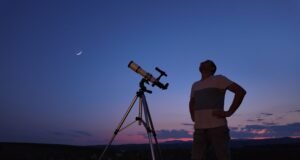 Não espere pela lua cheia: esta é a melhor época para ver a lua através de um telescópio