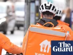 Milhares de entregadores da Just Eat tomam medidas legais para melhorar os direitos dos trabalhadores | Correios/indústria de entrega