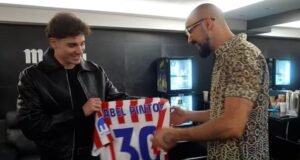 Abel Pintos e Julian Alvarez compartilharam um encontro emocionante em Madrid
