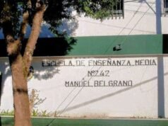Uma faca foi encontrada na mochila de um aluno em uma escola de San Javier