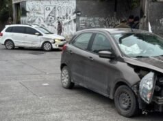 Três menores sofreram ferimentos leves em acidente nas proximidades de Luzon