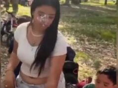 Uma pegadinha de aniversário que desperta a raiva de uma jovem