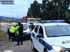 O motorista foi preso por dirigir na contramão na Rota 66 em Jujuy