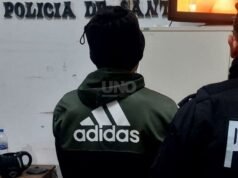 ‘Completito’ preso em San Jose Del Rincón por tentativa de roubo