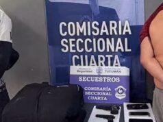 Dois são presos por assalto à mão armada a estudante em Tucuman