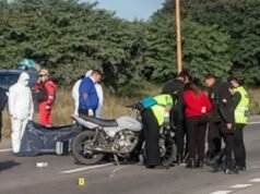 Jovem motociclista morreu após ser atropelado por caminhão em Jujuí