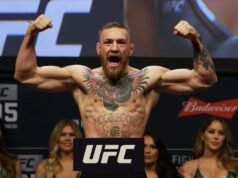 O major do UFC Conor McGregor pode ter um problema após a luta com Max Holloway