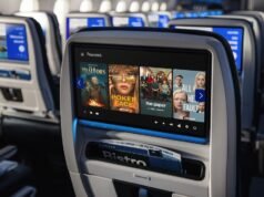 Você pode transmitir programas selecionados do Peacock gratuitamente agora na United Airlines