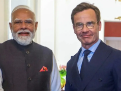 Índia e Suécia elevam as relações bilaterais para parceria estratégica durante a visita de Modi