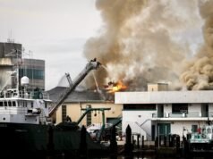 Um incêndio ocorreu no Laboratório de Ciências Marinhas da Universidade do Sul da Flórida