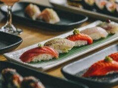 Os 5 melhores restaurantes de sushi de acordo com o Yelp