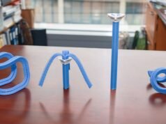 Os zíperes Y impressos em 3D passam de flexíveis a rígidos em menos tempo do que leva para comprimir uma mosca.