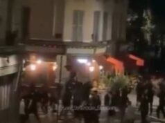 Restaurantes saqueados, cadeiras atiradas, brigas: torcedores encapuzados de um time de futebol semeiam “medo” e caos em Paris