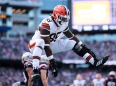 O ex-Browns TE David Njoku recebeu interesse de uma equipe da AFC West em agência gratuita
