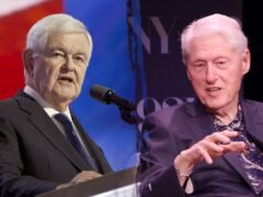 Gingrich disse que foi errado acusar Clinton por causa do escândalo Lewinsky