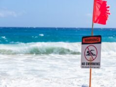 A Flórida disse aos nadadores para ficarem fora do oceano ou correriam o risco de serem arrastados