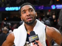 Donovan Mitchell responde aos gritos dos Knicks em Cleveland após a derrota no jogo 3