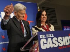Bill Cassidy ataca Donald Trump em discurso de concessão