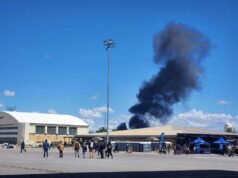 Tripulações evacuam após ‘colisão Midar’ no show aéreo da Base Aérea de Idaho