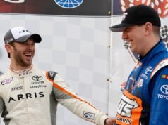 Daniel Suarez dedica vitória da Coca-Cola 600 a Kyle Busch