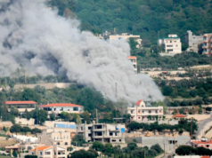 O Hezbollah atacou posições israelenses no sul do Líbano com 17 ataques