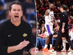 Lakers JJ Redick se desespera após derrota no final da temporada