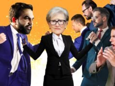 Kathy Wylde está de volta no meio da temporada de Wall Street conversando com os políticos de esquerda de Nova York