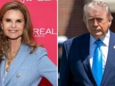Maria Shriver reage à remoção do nome de Trump no Kennedy Center