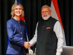O primeiro-ministro Modi encontra-se com o primeiro-ministro islandês em Oslo antes da cimeira Índia-Nórdica