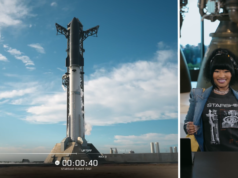 O primeiro lançamento do foguete gigante Starship V3 da SpaceX foi cancelado no último minuto. Desculpe Nicki Minaj