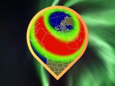 Vários estados dos EUA podem ver a aurora boreal esta noite, enquanto três ejeções de massa coronal se projetam em direção à Terra