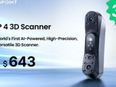 Revopoint POP 4 está agora no Kickstarter: o primeiro scanner 3D alimentado por IA com exportação fotorrealística de Gaussian Splatter 3D