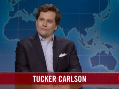 Jeremy Culhane na impressão 2.0 de Tucker Carlson