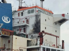 Ucrânia diz que drone russo atingiu navio chinês no Mar Negro antes da reunião Putin-Xi em Pequim