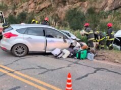 Tragédia: Quatro mortos e três feridos em colisão frontal de dois carros na Rota 76