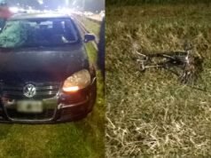 Tragédia: Um menino de 9 anos que entrou na rodovia de bicicleta morreu enquanto corria.