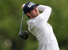 A mãe de Alex Smalley chama a atenção após a surpreendente liderança do filho no PGA Championship