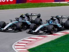 A briga entre companheiros da Mercedes no Canada Sprint mostra o que poderia ser uma luta clássica pelo título
