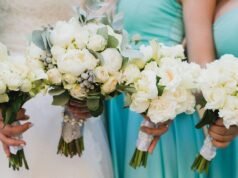 Entre na recepção do casamento como desejar, mas o aquecimento pode não funcionar para um guarda-roupa revelador de fio dental