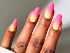 Unhas com limonada de morango são *a* escolha para uma doce manicure de verão